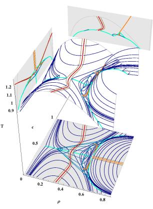 Phase diagram of a binary symmetric mixture