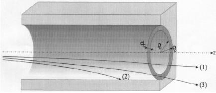 capillary and different trajectories